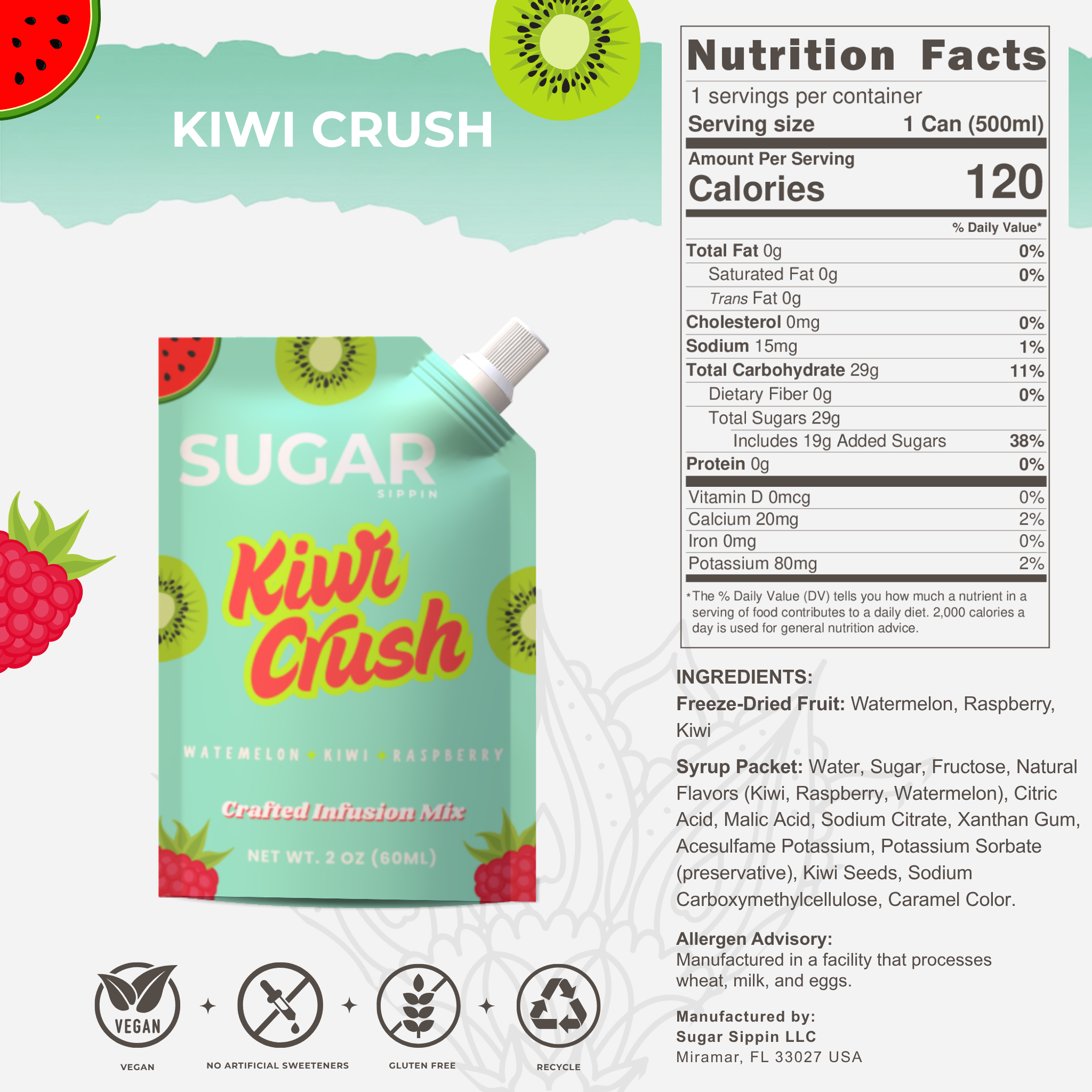 Kiwi Crush Refill
