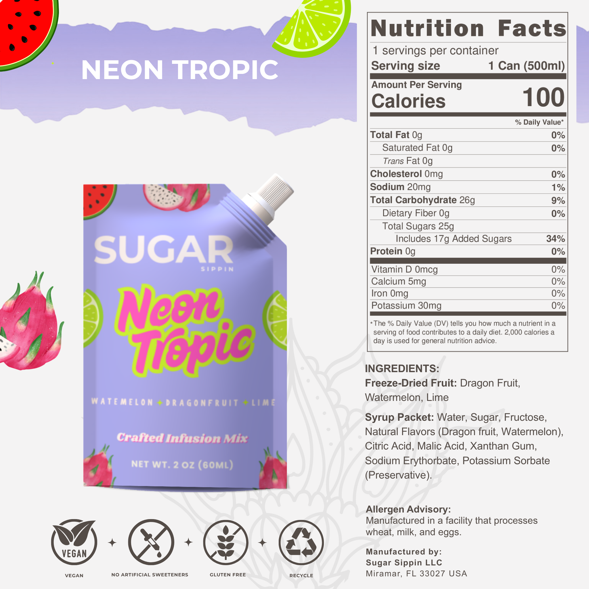 Neon Tropic Refill