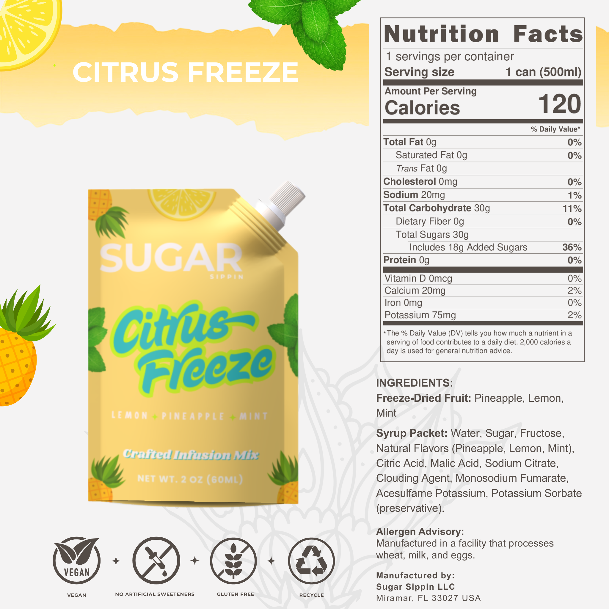 Citrus Freeze Refill